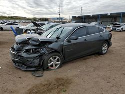 Chevrolet salvage cars for sale: 2017 Chevrolet Malibu LS