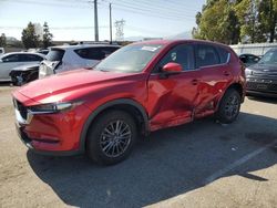 Salvage cars for sale from Copart Rancho Cucamonga, CA: 2021 Mazda CX-5 Touring