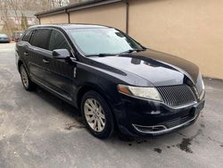 Salvage cars for sale from Copart Mendon, MA: 2016 Lincoln MKT
