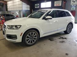 Salvage cars for sale at East Granby, CT auction: 2017 Audi Q7 Premium Plus