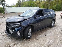 Salvage cars for sale at West Warren, MA auction: 2022 Chevrolet Equinox LT