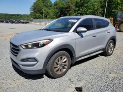 Salvage cars for sale at Concord, NC auction: 2017 Hyundai Tucson Limited
