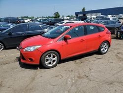 Salvage cars for sale from Copart Woodhaven, MI: 2013 Ford Focus SE