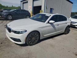 Salvage cars for sale at Duryea, PA auction: 2018 BMW 530XE