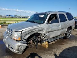 Salvage cars for sale from Copart Woodhaven, MI: 2004 Cadillac Escalade Luxury
