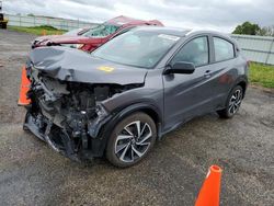 Salvage cars for sale from Copart Mcfarland, WI: 2019 Honda HR-V Sport