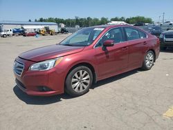 Salvage cars for sale at Pennsburg, PA auction: 2017 Subaru Legacy 2.5I Premium