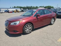 Subaru Legacy salvage cars for sale: 2017 Subaru Legacy 2.5I Premium