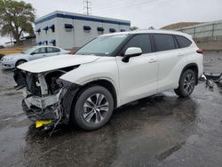 Salvage cars for sale at Albuquerque, NM auction: 2020 Toyota Highlander XLE