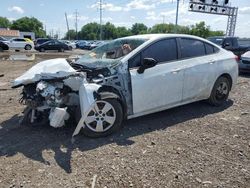 Vehiculos salvage en venta de Copart Columbus, OH: 2017 Chevrolet Cruze LS