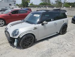 Salvage cars for sale from Copart Opa Locka, FL: 2011 Mini Cooper S Clubman