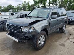 Salvage cars for sale at auction: 2001 Toyota Land Cruiser