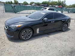 Salvage cars for sale at Riverview, FL auction: 2018 KIA Stinger Premium