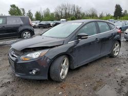 Salvage cars for sale from Copart Portland, OR: 2012 Ford Focus Titanium