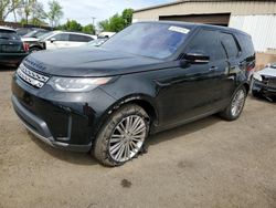 Salvage cars for sale at New Britain, CT auction: 2017 Land Rover Discovery HSE Luxury