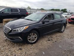 Salvage cars for sale at Kansas City, KS auction: 2016 Hyundai Sonata SE