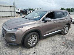 Salvage cars for sale at Houston, TX auction: 2020 Hyundai Santa FE SEL