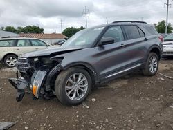 Salvage cars for sale at Columbus, OH auction: 2023 Ford Explorer XLT