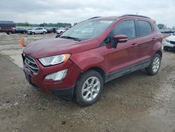 Salvage cars for sale from Copart Kansas City, KS: 2019 Ford Ecosport SE