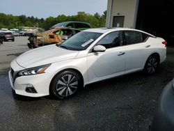 Salvage cars for sale at Exeter, RI auction: 2019 Nissan Altima SV