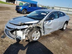 Salvage cars for sale at Woodhaven, MI auction: 2022 Chevrolet Malibu LT