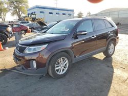 Salvage cars for sale from Copart Albuquerque, NM: 2014 KIA Sorento LX