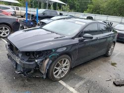 Salvage cars for sale from Copart Savannah, GA: 2017 Ford Fusion SE