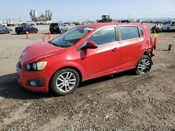 Vehiculos salvage en venta de Copart San Diego, CA: 2012 Chevrolet Sonic LT