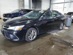 Salvage cars for sale from Copart Ham Lake, MN: 2015 Toyota Camry LE