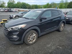Salvage cars for sale at Grantville, PA auction: 2016 Hyundai Tucson Limited