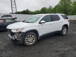 Salvage cars for sale from Copart Windsor, NJ: 2018 Chevrolet Traverse LT
