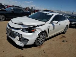 Salvage Cars with No Bids Yet For Sale at auction: 2017 Chevrolet Malibu LT