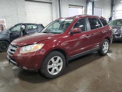 Hyundai Santa fe Vehiculos salvage en venta: 2008 Hyundai Santa FE SE