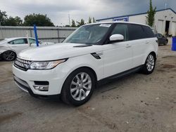 Salvage cars for sale at Savannah, GA auction: 2016 Land Rover Range Rover Sport HSE