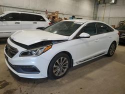 Salvage cars for sale at Milwaukee, WI auction: 2016 Hyundai Sonata Sport