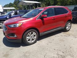 Salvage cars for sale at auction: 2020 Ford Edge SEL