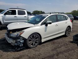Salvage cars for sale from Copart East Granby, CT: 2016 Subaru Impreza Sport Limited