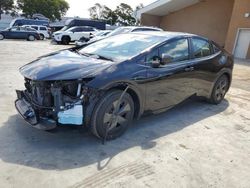 Salvage cars for sale from Copart Hayward, CA: 2024 Toyota Prius LE