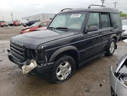 Salvage cars for sale from Copart Chicago Heights, IL: 2000 Land Rover Discovery II