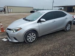 Vehiculos salvage en venta de Copart Temple, TX: 2016 Toyota Corolla L