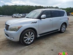 Salvage cars for sale at Florence, MS auction: 2013 Infiniti QX56