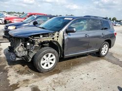 Salvage cars for sale at Sikeston, MO auction: 2013 Toyota Highlander Base