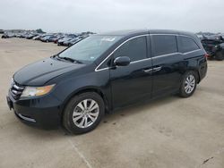 Salvage cars for sale at Wilmer, TX auction: 2014 Honda Odyssey EX