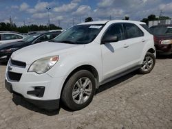 Salvage cars for sale at Cahokia Heights, IL auction: 2014 Chevrolet Equinox LS