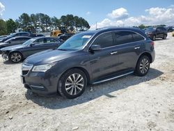 Salvage cars for sale at Loganville, GA auction: 2015 Acura MDX Technology