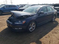 Vehiculos salvage en venta de Copart Elgin, IL: 2015 Volkswagen Passat SE