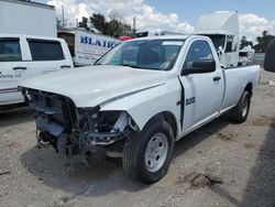 Salvage cars for sale from Copart Riverview, FL: 2017 Dodge RAM 1500 ST