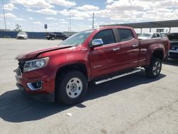 Salvage cars for sale from Copart Anthony, TX: 2017 Chevrolet Colorado LT