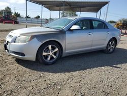 Chevrolet Malibu 1LT salvage cars for sale: 2012 Chevrolet Malibu 1LT