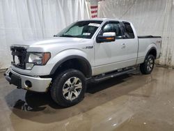 Salvage cars for sale at Central Square, NY auction: 2013 Ford F150 Super Cab